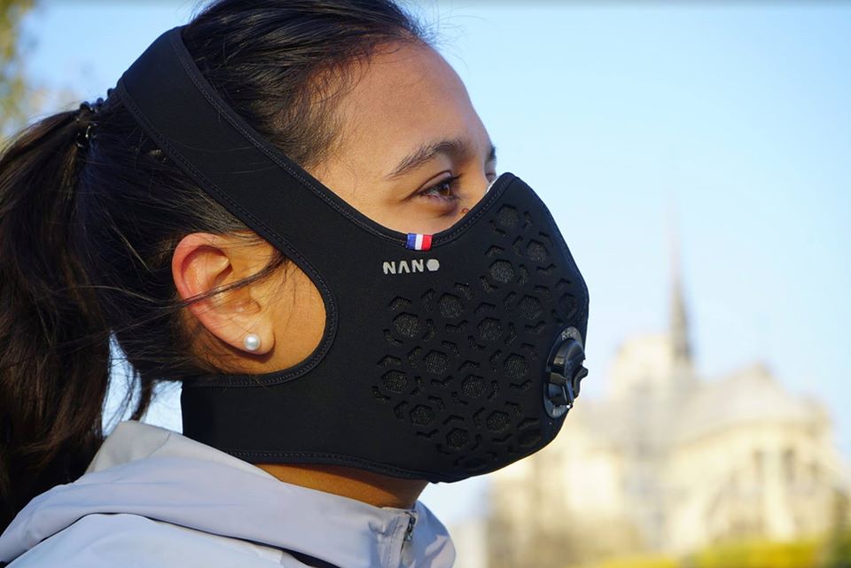 Masque Charbon Activé Anti Pollution, Protection Respiratoire